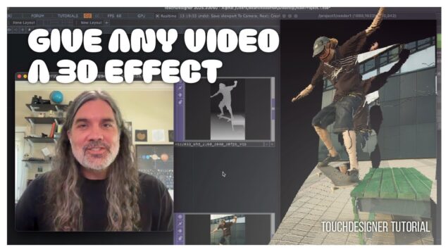 Turn Any Video into Point Clouds with TouchDesigner