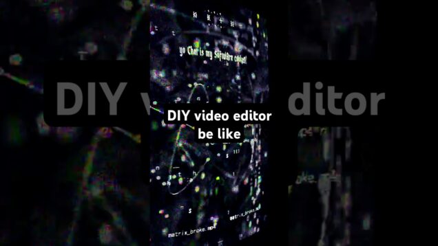 yo chat, is my editing software cooked ? 💀 #edit #glitch #glitchcore #touchdesigner