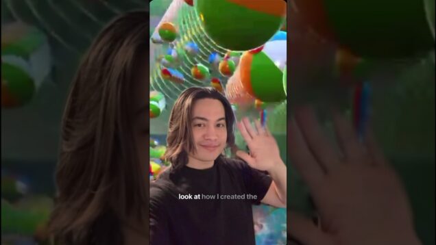 beachball bts pt. i #touchdesigner #creativecoding #lunarcalendar #howto #beachball #visuals