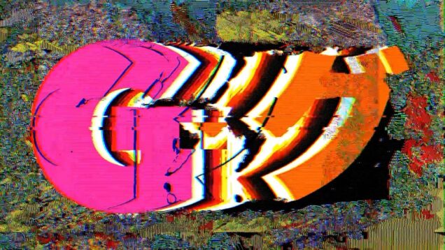 Blob Track Z-Fighting Typography / TouchDesigner