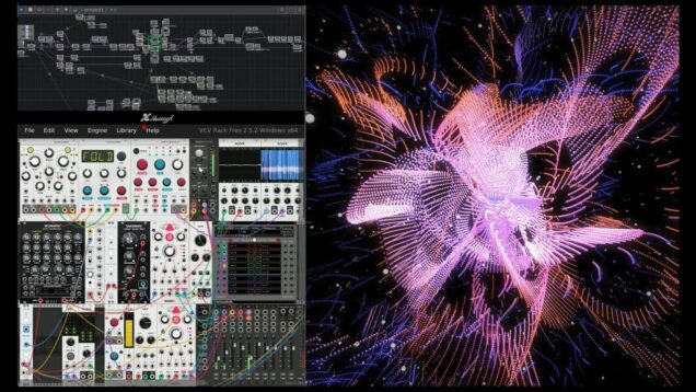 Echoes of Void | VCV+Touchdesigner Audio Visual Interaction