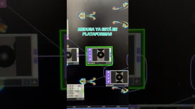 Escucha MEDUSA en todas las plataformas #touchdesigner #cdmx #viralvideo #aphextwin