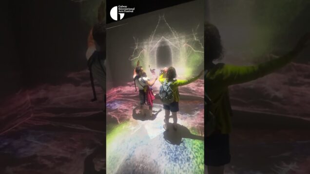 Funeral for Ashes GIAF art installation – powered by TouchDesigner and Bitwig