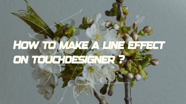 How to Create a Line Effect on Images & Videos in TouchDesigner (Beginner Tutorial)