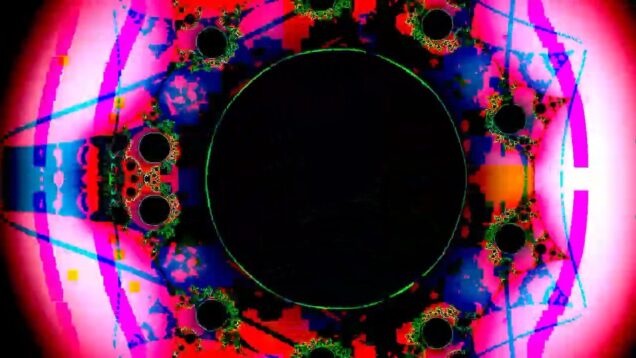 Intense 2d glitch mandelbrot system – TOUCHDESIGNER