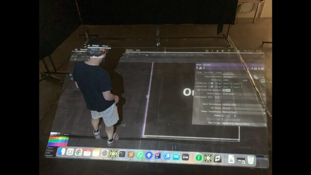 Interactive Floor with TouchDesigner & Microsoft Kinect – Proof of Concept
