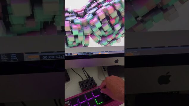 MIDI CUBES #touch#touchdesigner #visualsdj #proyecciones #dj #riffusion #aiart @¡#vj #visuals