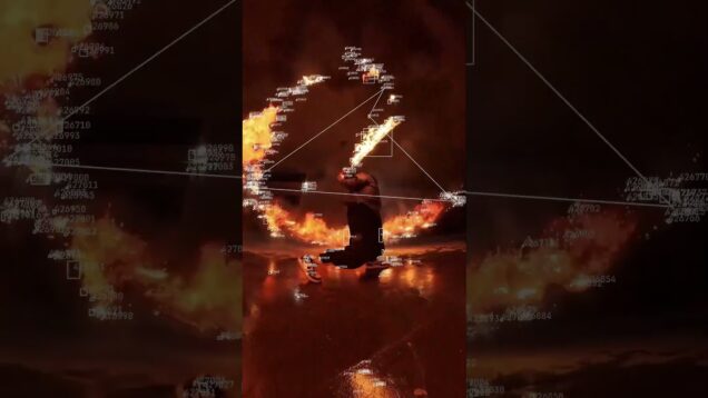 motion becomes memory, flame becomes form | cr: @insta360 @gregfilms | #fire #motion #touchdesigner