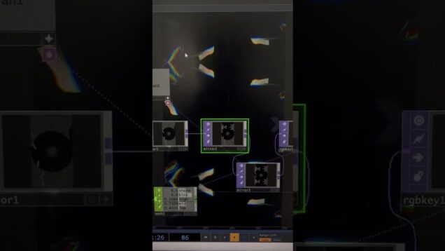 Touch Designer audio reactive #touchdesigner #audioreactive #acidhouse #lofihouse