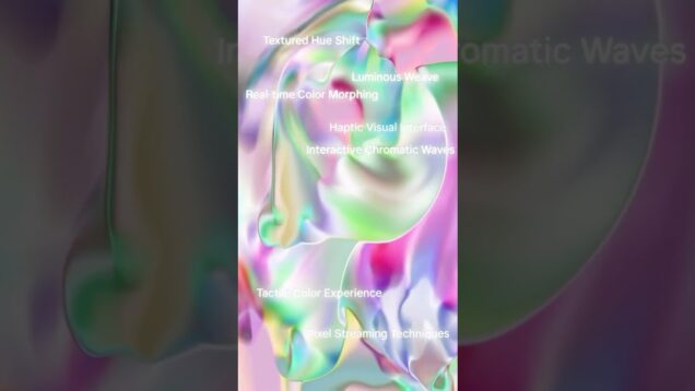 TouchDesigner  |  Silken Hues in Flow #abstractlayers #generativeart #art #abstractanimation