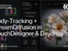 Body-Tracking + StreamDiffusion in TouchDesigner & Daydream