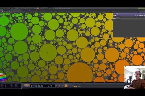 circle packing in Touchdesigner