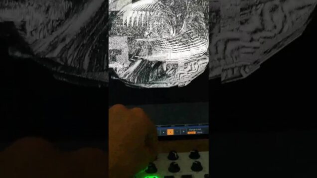 custom vis + drone sound = #touchdesigner & #ableton bliss