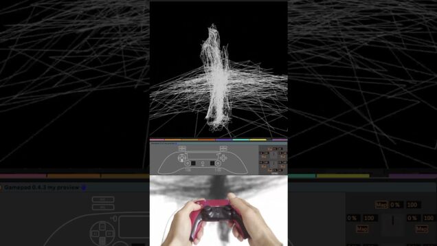 DualSense 1.2. #ableton #touchdesigner #audiovisual