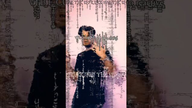 Glitch text vibe coding process #touchdesigner #vibecoding #glitch