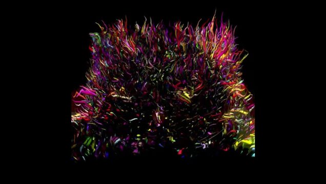 Glowing tentacles-TouchDesigner