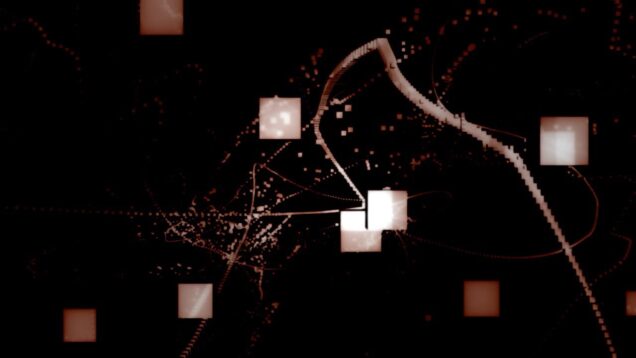 Integrated audiovisual composition – DNA #audiovisual #composition #touchdesigner