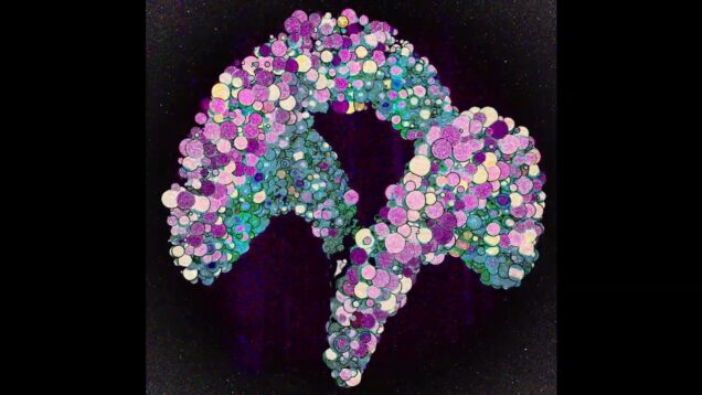 Intergalactic bubble galaxy  Touchdesigner visual