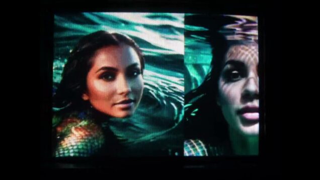 Mermaids CRT Visual Compilation – TouchDesigner + AI