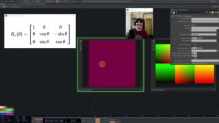 multiplying a matrix by a column vector in TouchDesigner