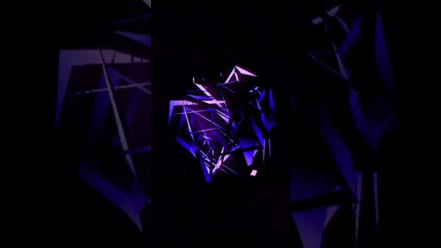 Neon shards #touchdesigner #electronicmusic #techno #vjloops #psychedelictrance #housemusic