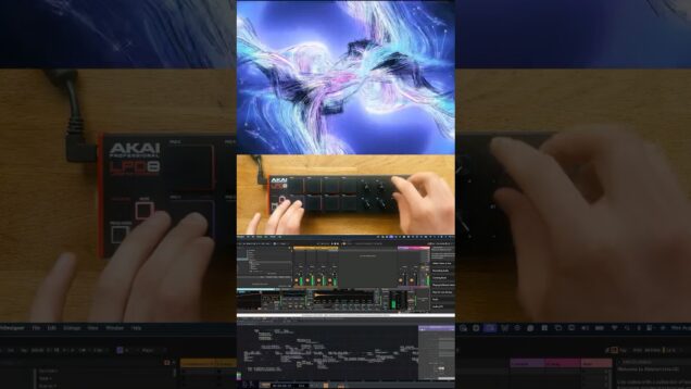New Artwork: behind the scenes #touchdesigner #ableton