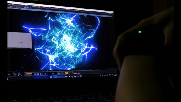 Play with the Gaussian splatting interactive scene | Touchdesigner | Interactive Art