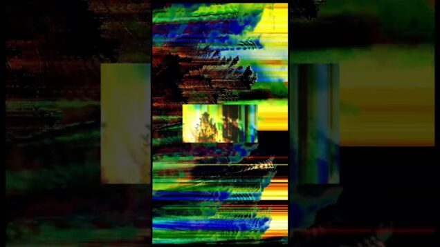 Practicing pixel drip with feedback snd displacement #TouchDesigner #GlitchArt #CinematicArt