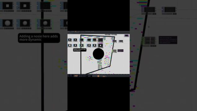 Retro Pixel Rain Effect In TouchDesigner #touchdesigner #audioreactive #pixelart