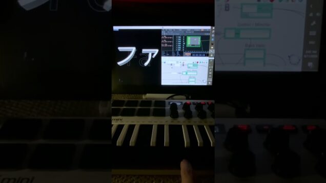 testing doremi to text visualisation with Touchdesigner Grasshopper Rhino