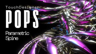 TouchDesigner POPs Tutorial: Create a Parametric Metallic Spine Using Just Revolve and Copy