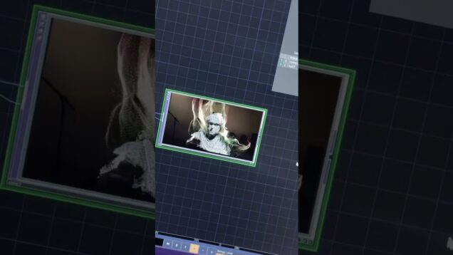 Turning motion into magic ✨ Kinect + TouchDesigner = particle clouds! 🔥 #touchdesigner  #kinect