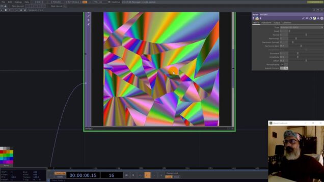 UV mountains in Touchdesigner