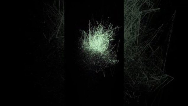 1s + 0s – poppy; derived from tut by @g3n0m4_xyz #shorts #touchdesigner #digitalfootprint