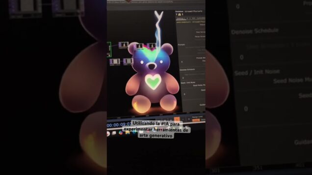 Arte generativo en touchdesigner. Aprende video mapping desde cero. Comenta #curso para detalles.