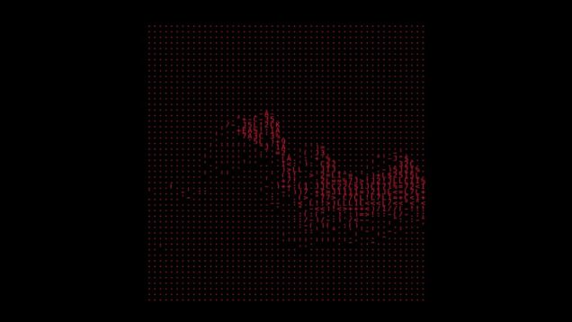 ASCII Peak; Derived from tutorials by @polyhop & @NotoTheTalkingBall #shorts #touchdesigner #3d