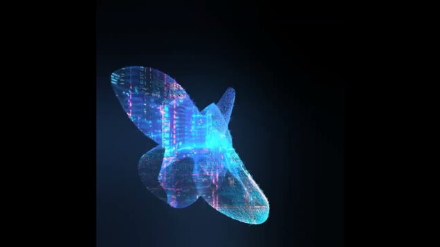 Audio Reactive Generative Abstract Visual  #touchdesigner