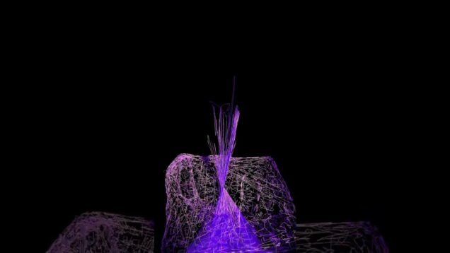 Chaos Theory; derived from tut by @supermarketsallad #shorts #touchdesigner #audioreactive