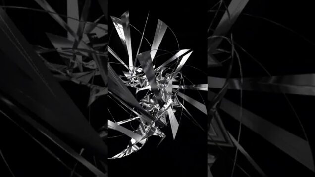 chromes #metal #rock #music #touchdesigner #vjloops #3dart