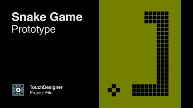 FREE Project File – Snake Game [TouchDesigner]