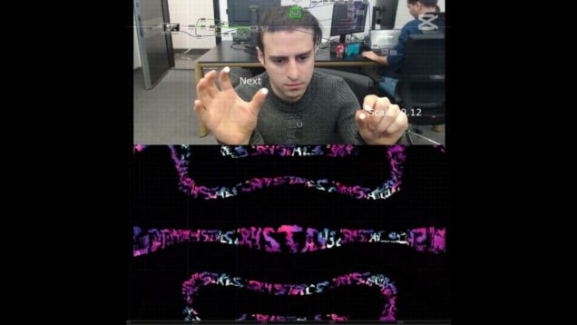 Hand Gesture Based #Interactive #Typography Art – #TouchDesigner + #Mediapipe