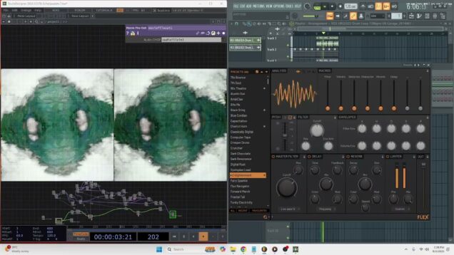 I tried Touchdesigner and Fl Studio