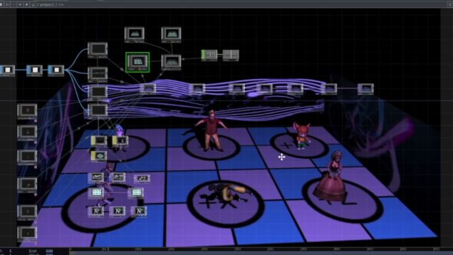 importing 3D Model .TouchDesigner . music: barber boy -MoonJuice