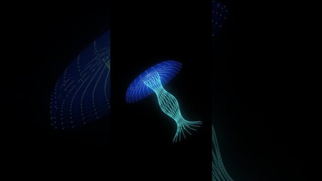 Jellyfish Flow | Real-Time Generative Art  #generativeart #art #touchdesigner #digitalart #animation