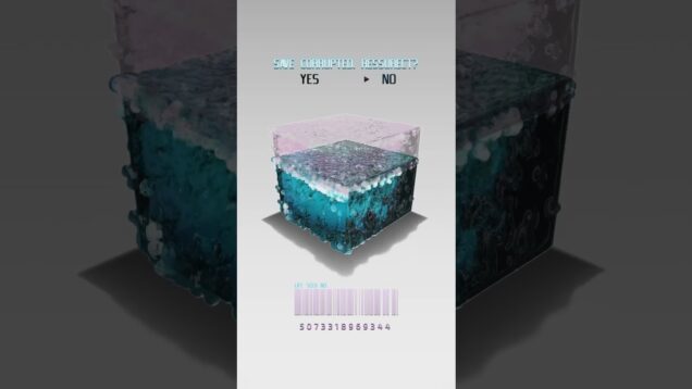 Life Pool | Nvidia Flex – TouchDesigner File on Patreon #touchdesigner #vaporwave #3danimation