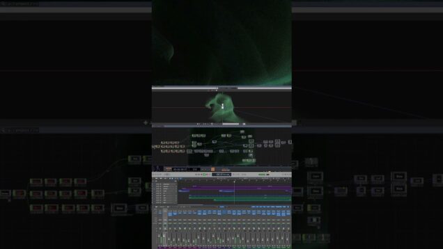 Logic × TouchDesigner #touchdesigner  #audiovisual  #musicvisualization