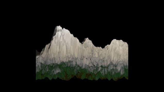 Noise Landscapes ; derived from a tutorial by ​⁠@NotoTheTalkingBall  #shorts #touchdesigner #3d