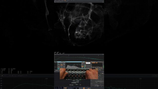 particles in space #touchdesigner #ableton