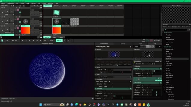 Что можно делать в Resolume Arena & TouchDesigner @TuriaArt 17.09.2025