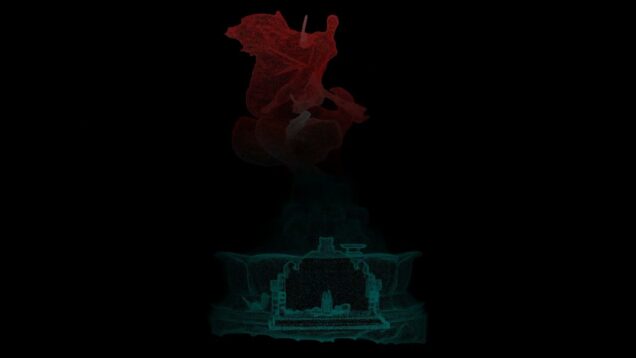 Sagung Wah Statue Visual Audio Reactive #touchdesigner